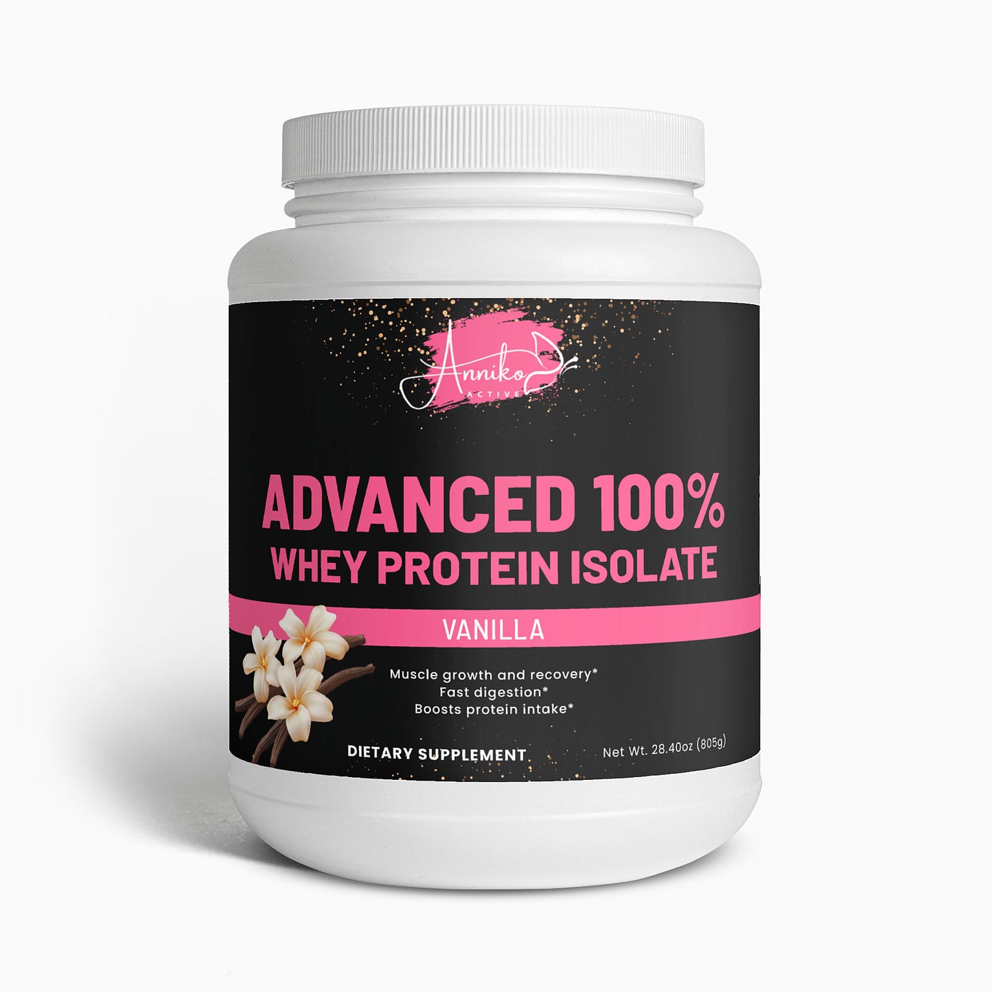 Advanced 100% Whey Protein Isolate (Vanilla)